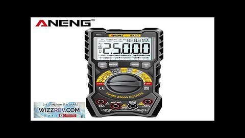 ANENG SZ20 High Accuracy Multimeter with Screen Backlight NCV Induction Dual Fireproof Review