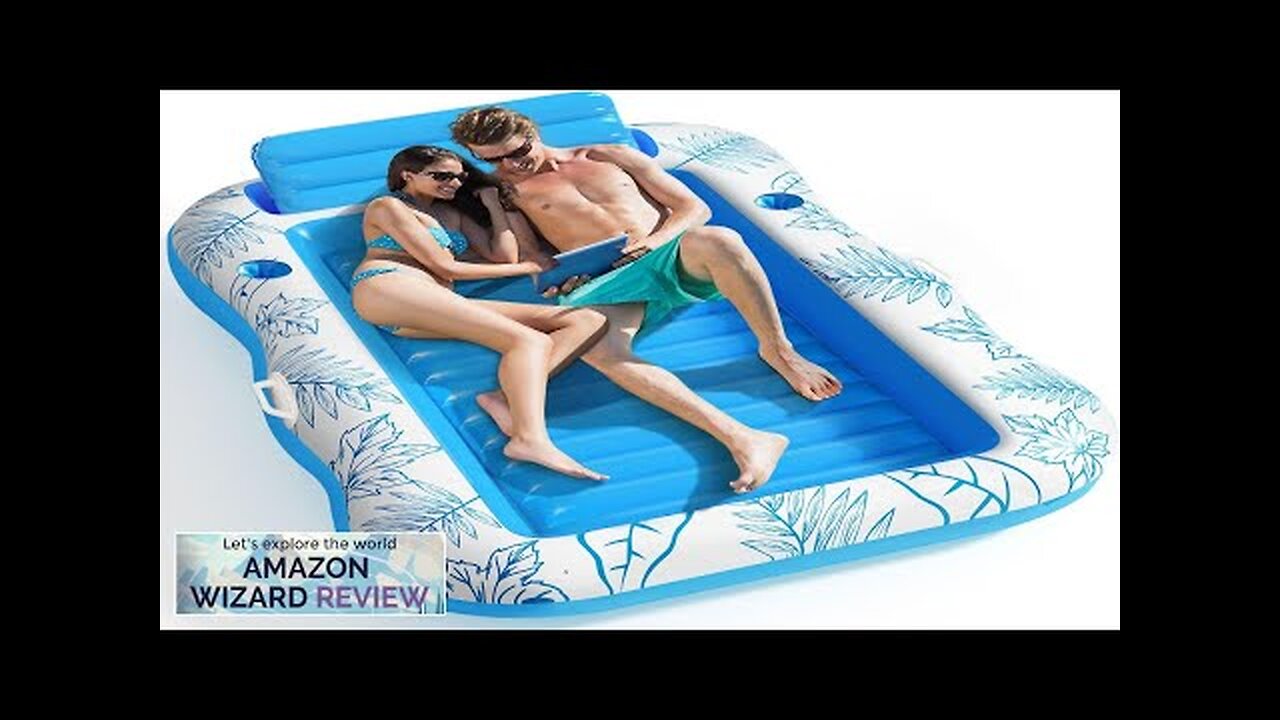 Inflatable Adult Pool Lounger Float BAIAI Large Beach Sun Tanning Floaty Review