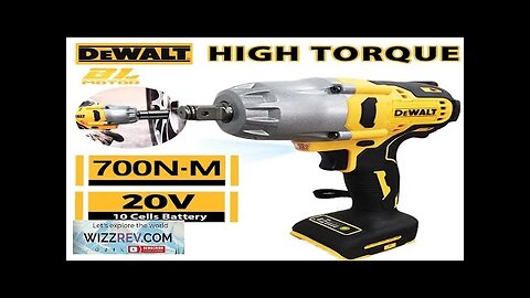 DEWALT 1/2in High Torque Electric Wrench Brushless Cordless Impact Wrench Decoration Team Review