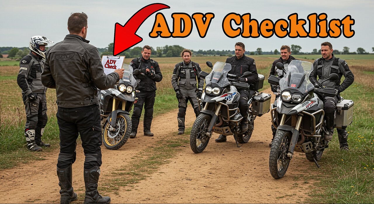 Motorcycle Adventure Checklist | Essential Items for your ADV Checklist?