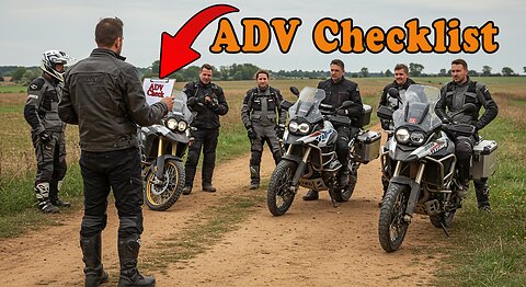 Motorcycle Adventure Checklist | Essential Items for your ADV Checklist?