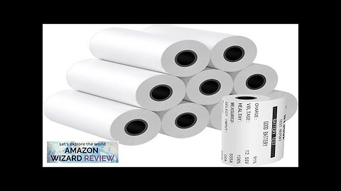 TOPDON 2 1/4" x 2.0' Thermal Paper Cash Register POS Receipt Paper Review