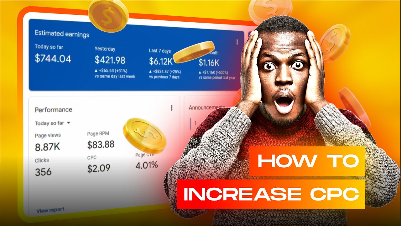 How I Earned $600 Daily From AdSense And Two Ways To Increase CPC