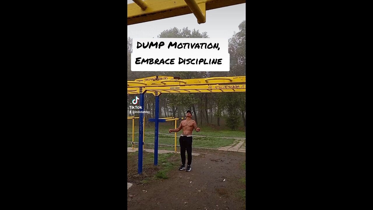 DUMP Motivation Embrace Discipline