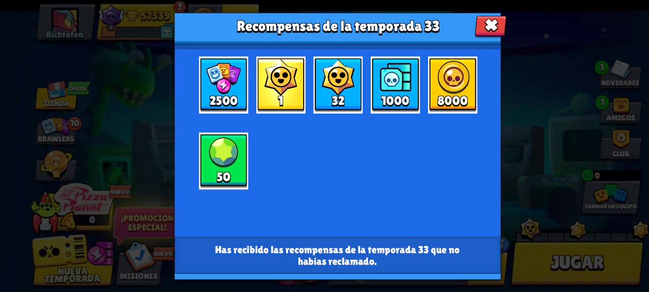 Nueva Temporada Brawl Stars