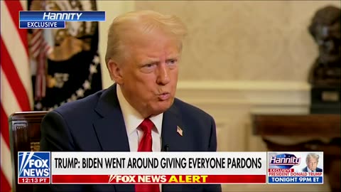 PRESIDENT TRUMP: Refused Pardons, Claims Innocence Amid Biden's Pardons