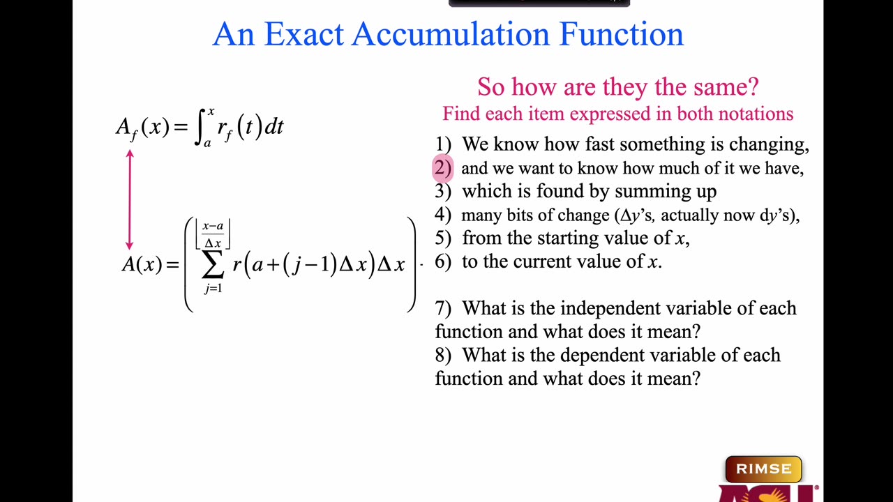 MAT 270 Mon Feb 24: Integral Accumulation Functions Intro