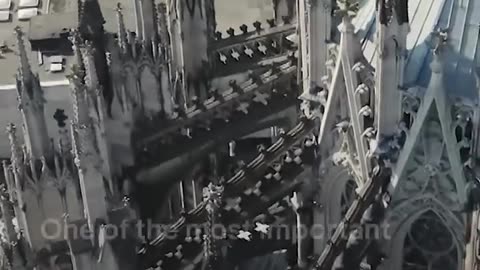 Cologne Cathedral from above