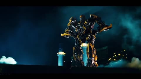 Bumblebee vs. Barricade - Transformers-(2007) Movie Clip