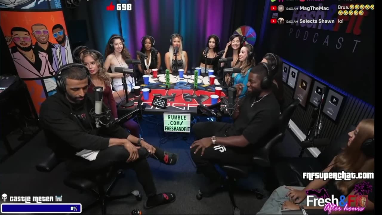 Chat ROASTS girls who cant name 3 COUNTRIES???