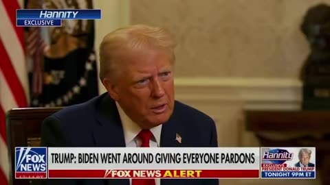 Trump hints that Biden is deeply involved in criminality.