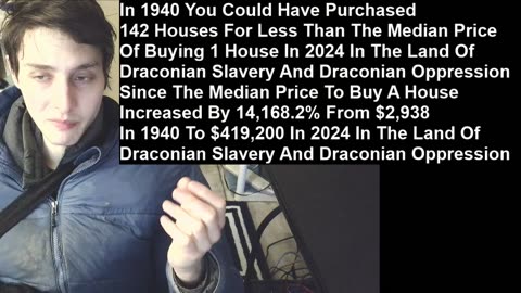 In 1940 You Could Have Purchased A House For 7/100 Of 1% Of The Price Of Buying A House In 2024