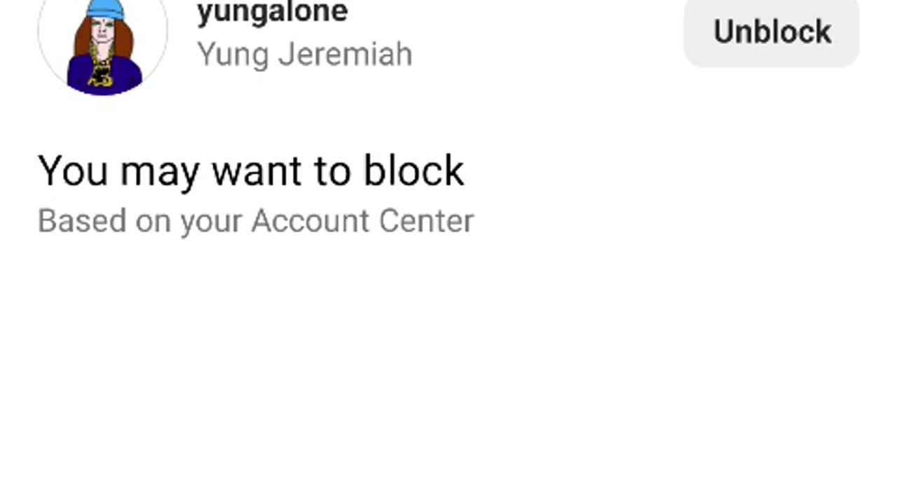 Here another of friends blocked list on ig 03/1/25