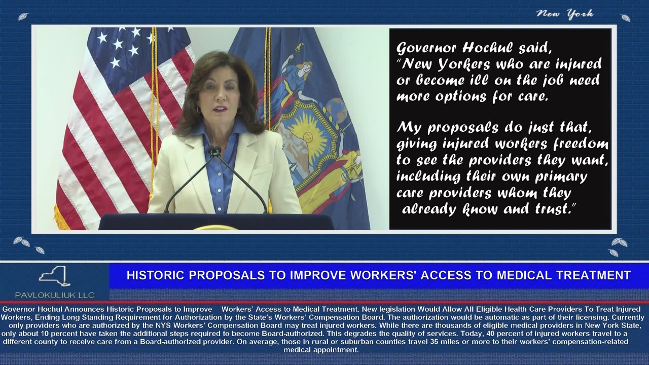 Historic Proposals to Improve Workers’ Access to Medical Treatment
