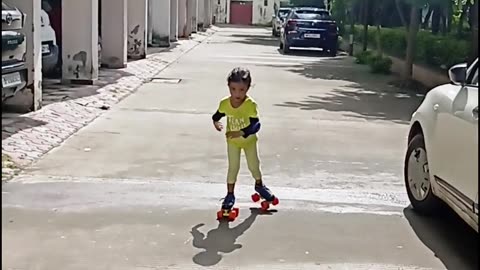 Skating Practice | Skating | Skating girl | #rumble #skating #Harshalidhankhola