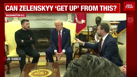 Trump And Zelenskyy Clash In Tense White House Meeting Over Ukraine War | US News | India Today News