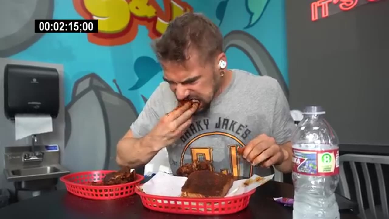 $3000 World's Spiciest Chicken Tender Challenge - 3.5 Million Scoville Showdown