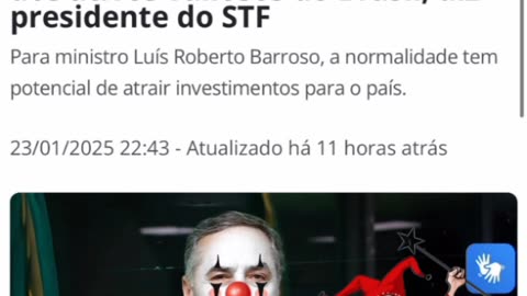 O BARROSO É O PALHAÇO 🤡 DA CORTE