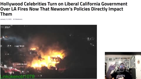 Hollywood Celebrities Blasts Gov. Newsom For His Leadership Due To The Fires Spreading In California