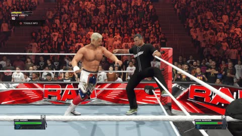 Cody Rhodes VS Shane Mcmahon Raw S 1 E 115