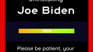 Uninstalling Joe Biden