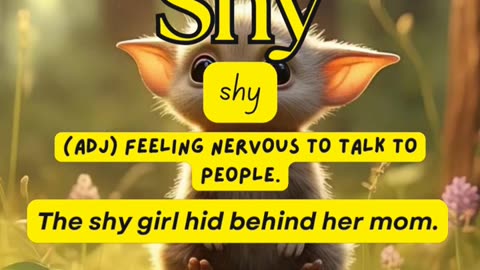 Boost Your Kid’s English: Daily Emotion Words Quick Challenge - Day 12 #Shorts #LearnEnglish