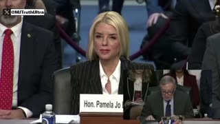 Pam Bondi — Are you familiar with the Q Anon Conspiracy?