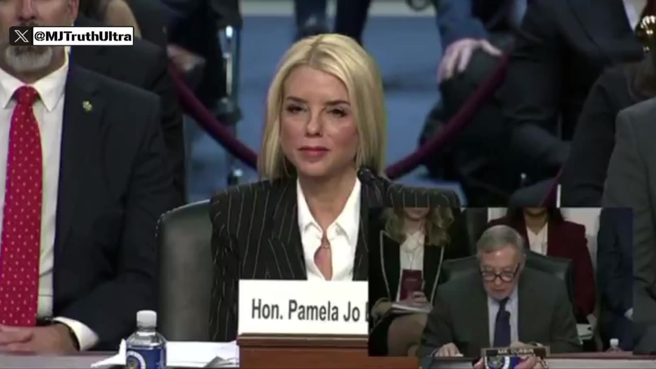 Pam Bondi — Are you familiar with the Q Anon Conspiracy?