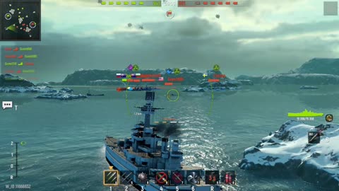 Navy War | Battleship vs destroyer