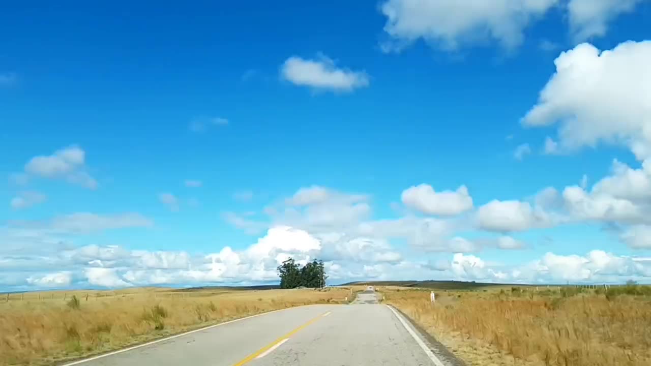 De Salto a Tacuarembó, por la ruta 31, subiendo la Cuchilla de Haedo