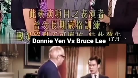 Donnie Yen Vs. Bruce Lee