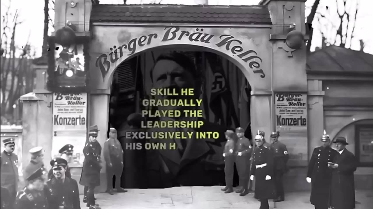 Plays clip of Hitler explaining perfectly how this arrangement is on purpose to advance 2 forms of Jewish interest without the goyim noticing.