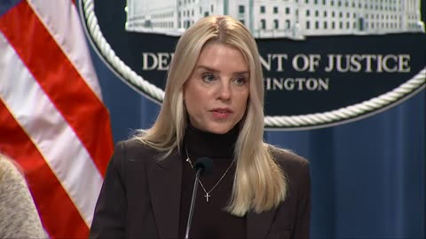 AG Pam Bondi holds press briefing at White House! - 2/12/2025