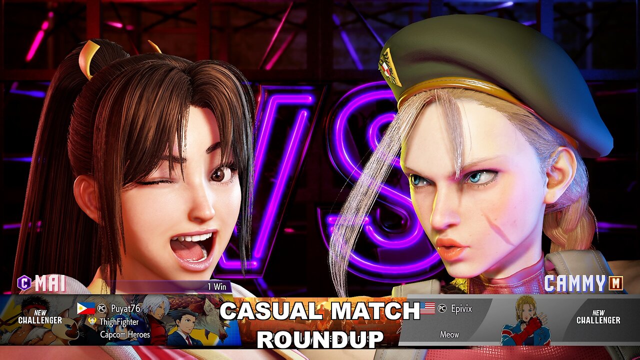 Kuya Kalbo SF6 Casual Match Roundup. Mai [Hori Fight Stick]
