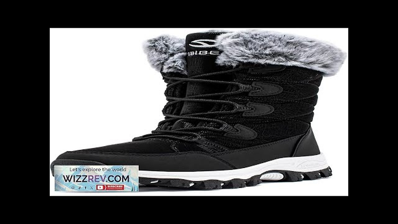 HOBIBEAR Women's Waterproof Winter Snow Boots Lightweight Warm Faux Fur Lined Mid-Calf Review