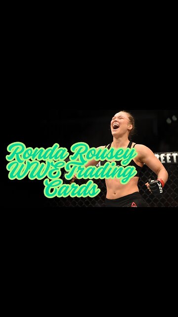 Ronda Rousey WWE Trading Cards