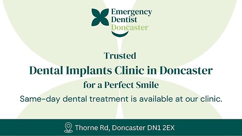 🌟 Dental Implants in Doncaster – Restore Your Smile with Confidence!