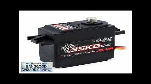 SURPASS-HOBBY 35KG S3500MP Plastic Digital Servo /S3500M Semi-aluminum Frame Digital high Review