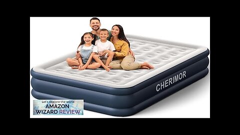 Air Mattress Queen with Built in Pump 18 inch High Thicken Sturdy Review