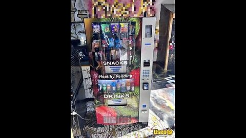 Healthy You HY900 Snack and Cold Drink Combo Vending Machine For Sale in Texas!