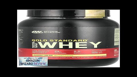 Optimum Nutrition Gold Standard 100% Whey Banana Cream 2 lb (907 g) Review