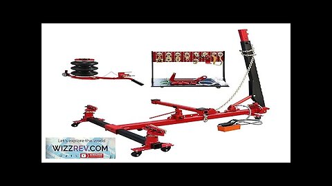 VEVOR Auto Body Frame Puller Straightener with Clamps Airbag Jack Hydraulic Pump Review