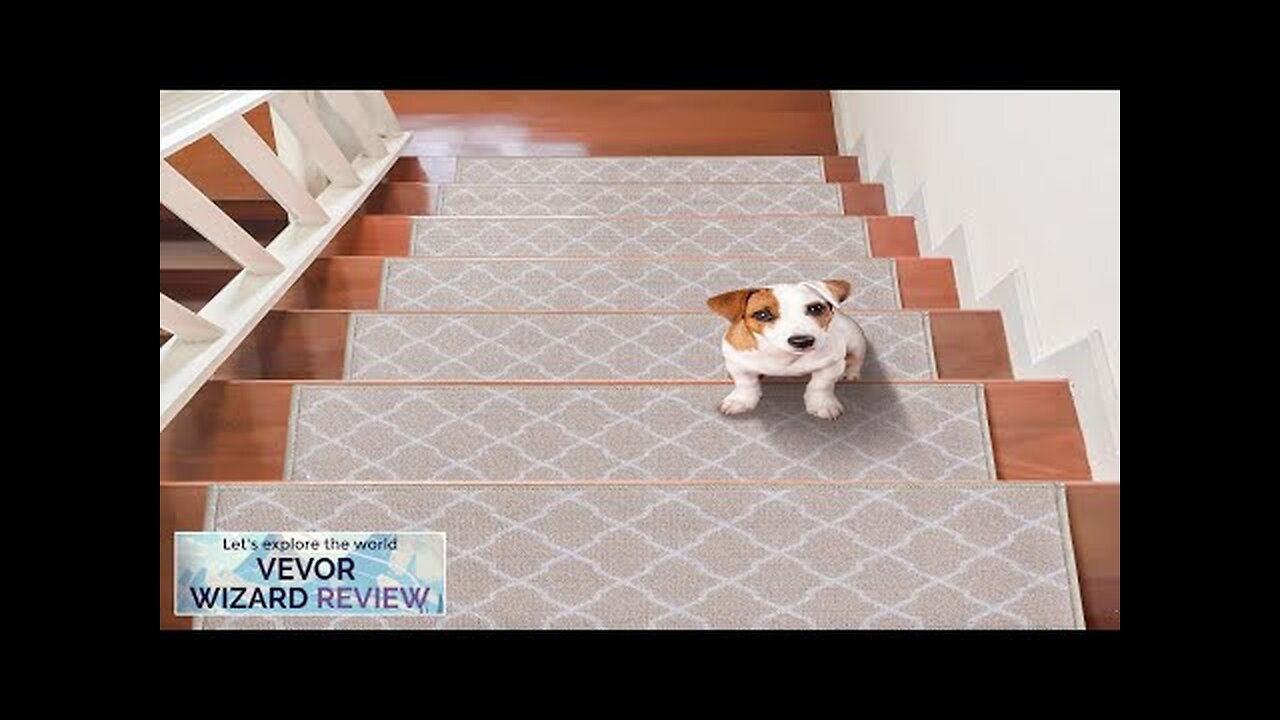 VEVOR Stair Treads Stairs Carpet Non Slip 9" x 28" Indoor Stair Review