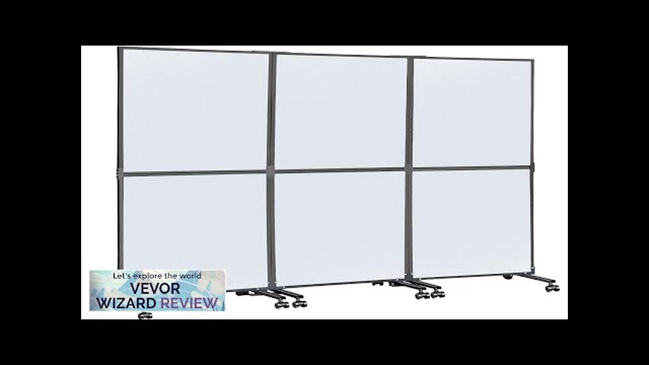 VEVOR Acoustic Room Divider 72" x 66" Office Partition Panel 3 Review