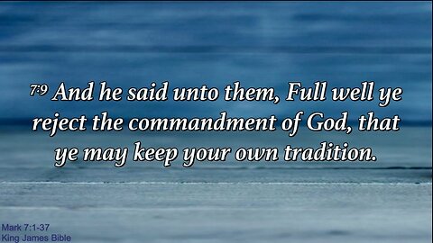 Sunday Morning, February 23rd, 2025 - Full Well Ye Reject the Commandment of God