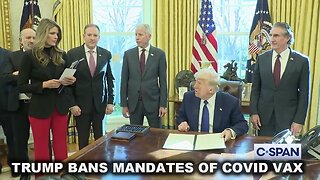 BREAKING: Trump Bans COVID-19 Vax Mandates in Schools that Receive Federal Funding