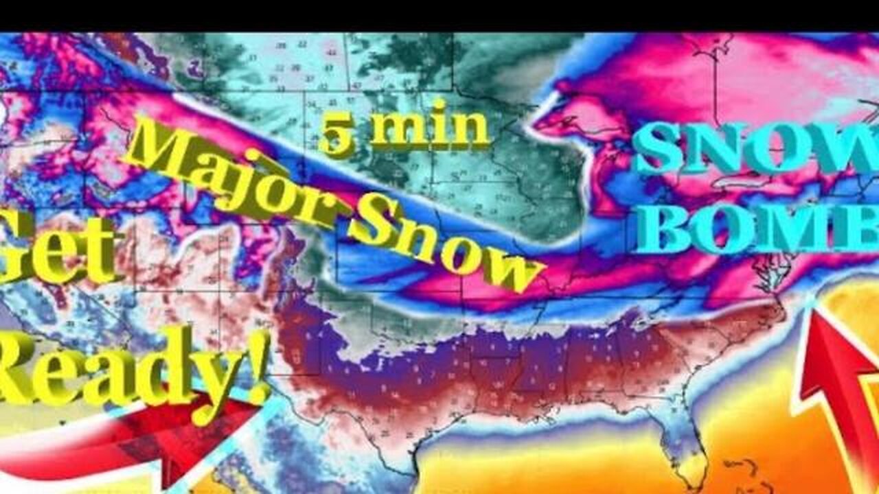 Huge Track Shift On This Winter Storm & Arctic Blast!