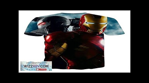 Marvel Comics Two Iron Man Design Full Print T-shirt Review