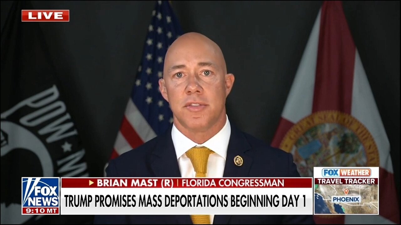 Rep Brian Mast: Dem Immigration Policies Are Coming To An End