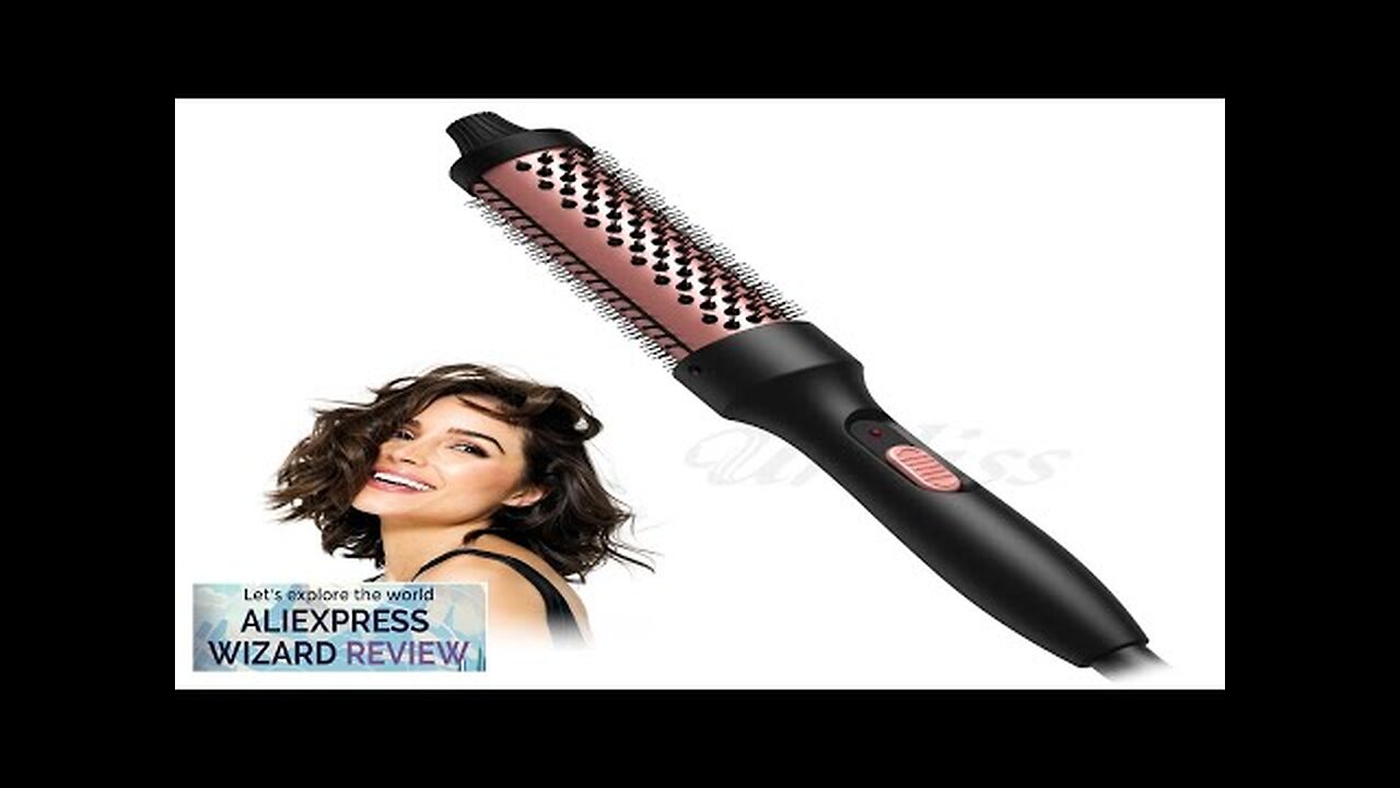 Heated Hair Styling Brush Ceramic Curling Iron Multi functional Hair Styling Appliances Review